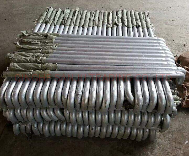 Hook Bolts/Embedded Parts Custom Shaped Bolt/Anchor Bolts/Galvanized Anchor Bolts/L/J/U/I Shape Foundation Bolts Anchor Bolts