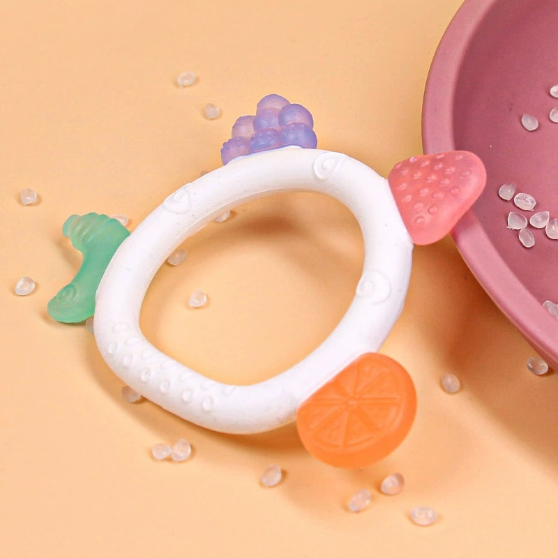 Food-Grade Liquid Silicone Baby Teethers Toy Soothe Hands Prevent Baby Bite Glue