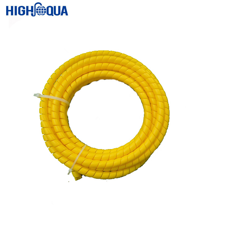 Spiral Plastic Protection Sleeve with Color Can Be Customized