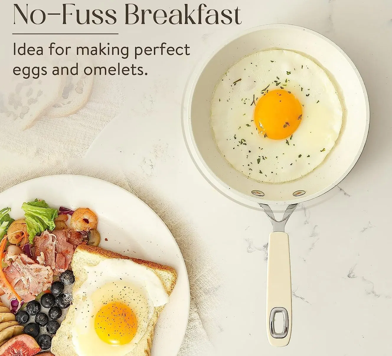 Kitchen Utensil 16000 Griddles Fry Pan Glass Lid Nonstick Frying Pan Skillet