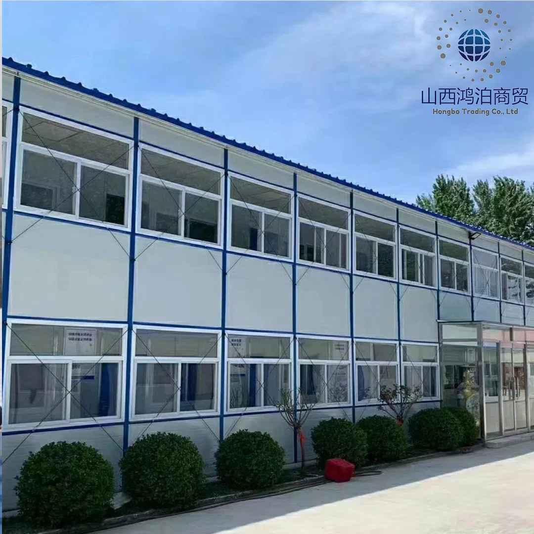 Lightweight Activity Board House with Insulated Walls for Temporary Dormitories