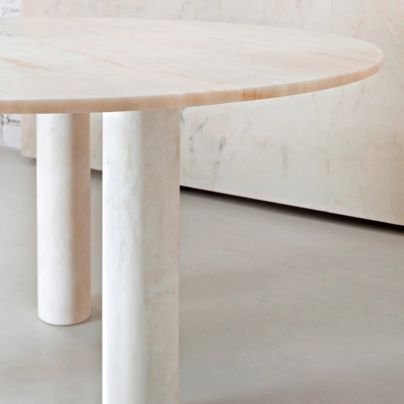 a Soft, Creamy Pink or Peach Rosa Portogallo Marble for Interior Wall Cladding/Bathroom Vanities/Flooring/Tabletops