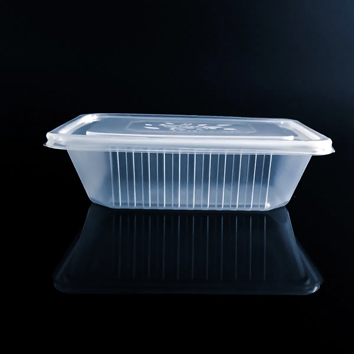 Leakageproof 750ml Disposable Microwavable PP Takeaway Food Plastic Box with Lid