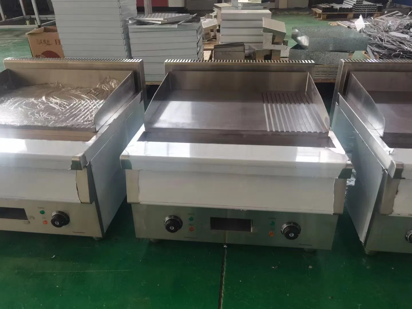 Commercial Square Stainless Steel Electric 4 Hot Plate Counter Top Cooker