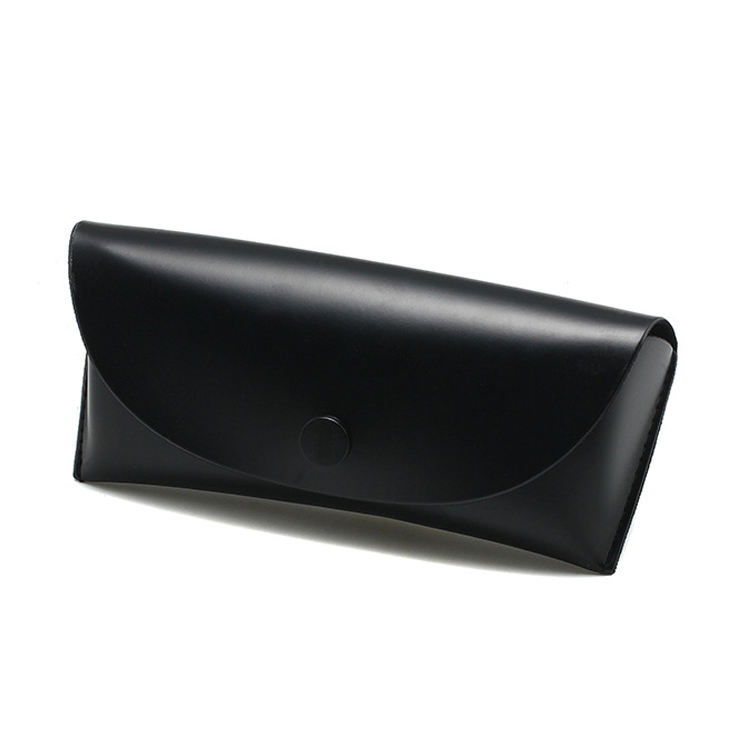2024 Black PU Leather Men Women Portable Wholesale Glasses Sunglasses Case