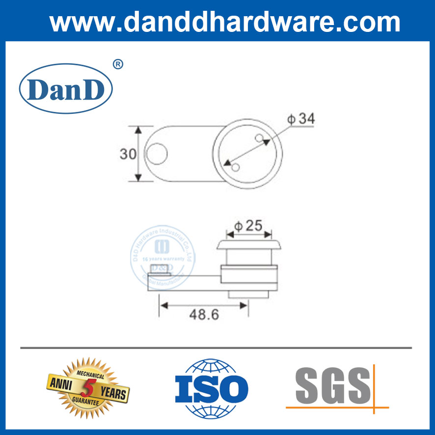Glass Hardware Manufacturer Over Panel Pivots for Commercial Building