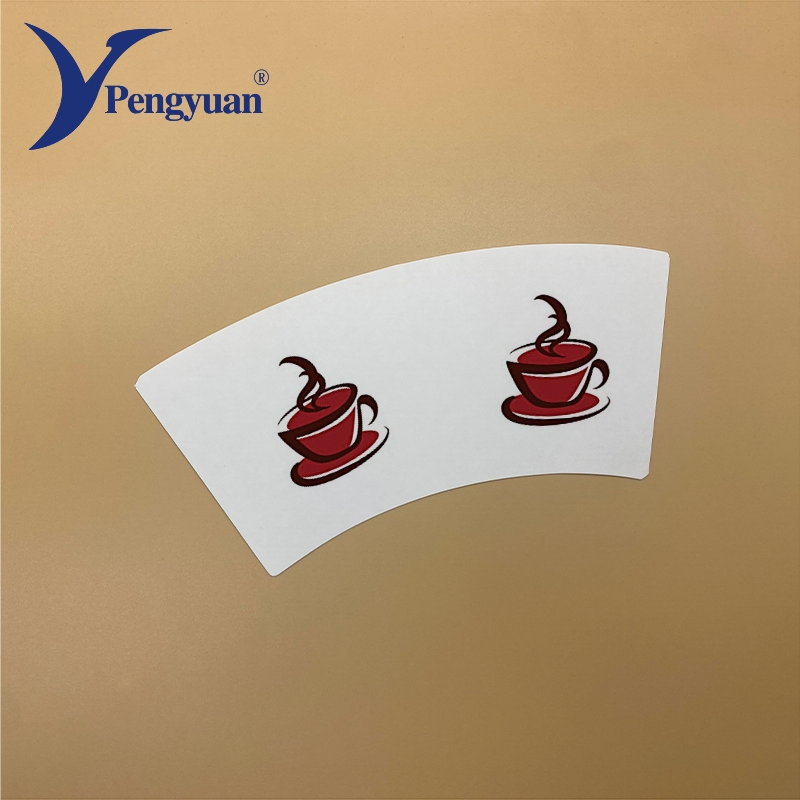 Disposable Printing Cup Fan for Making Coffee Cup
