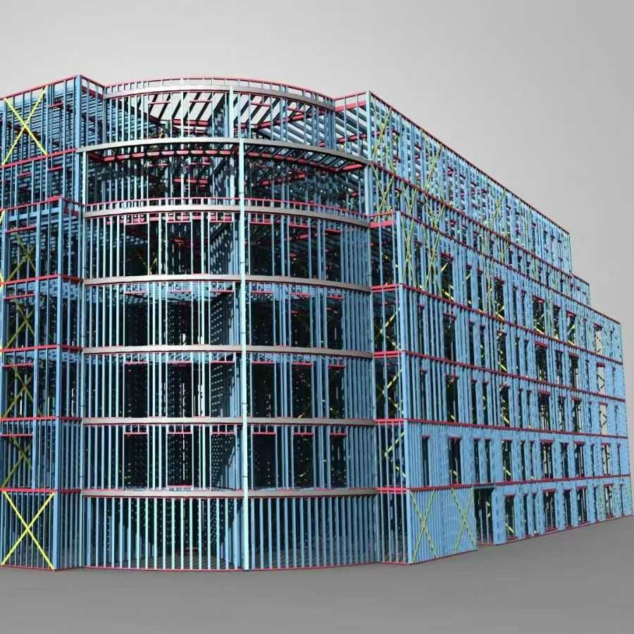 Customized Prefab Light Gauge Steel Modular Housing Apartment with Free Design