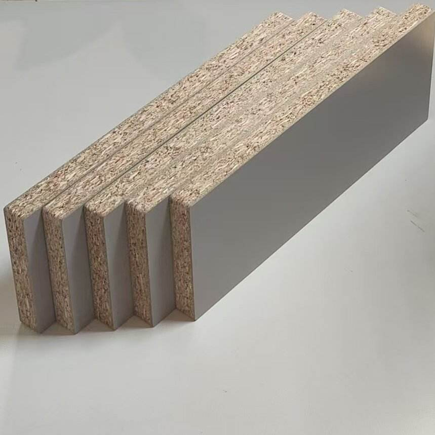 Synchronized Melamine Laminated Decorative Board for Wardrobe and Interior Furniture Chipboard Melamine Particle Board