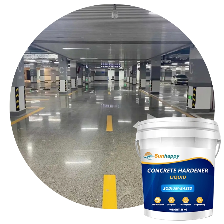 New Environmentally Friendly Concrete Floor Sealant & Curing Concrete Floors Densifier Hardener Curing Agent