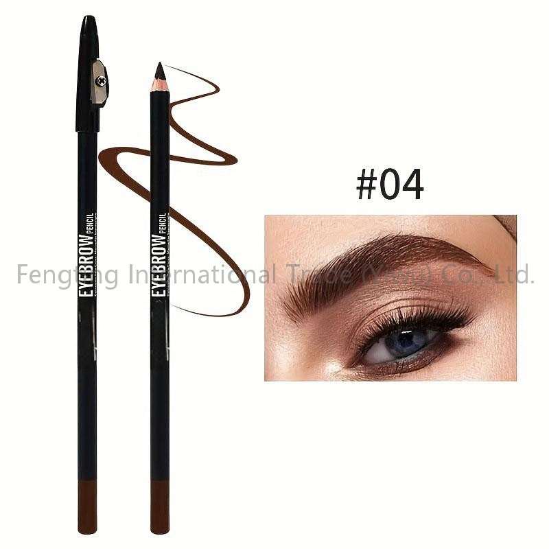 Hot Selling Waterproof Long Lasting 4 Color Sweat-Proof 3D Soft Easy Apply No Smudging for Natural-Looking Eye Pencil