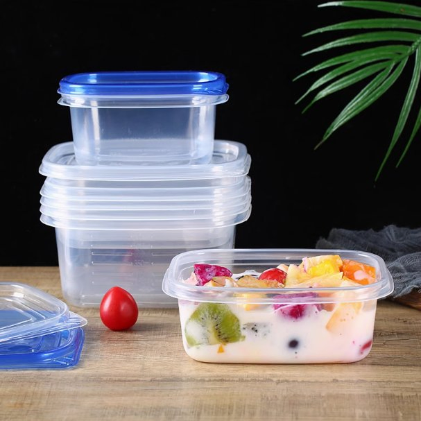 Disposable Meal Box, Fruit Scoop, Packaging Box, Yogurt, Ice Powder, Dessert Preservation Box