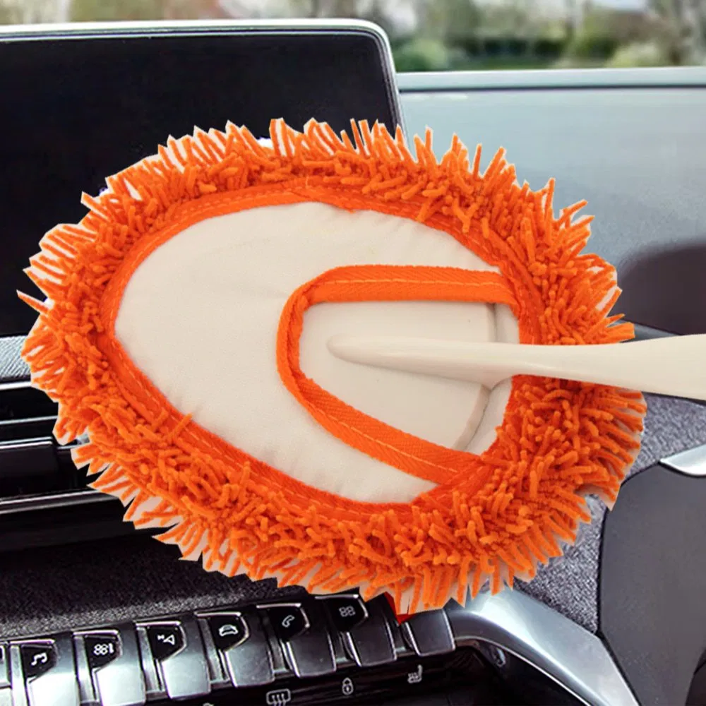 25017 Triangle Dust Brush Microfiber Duster PP Duster