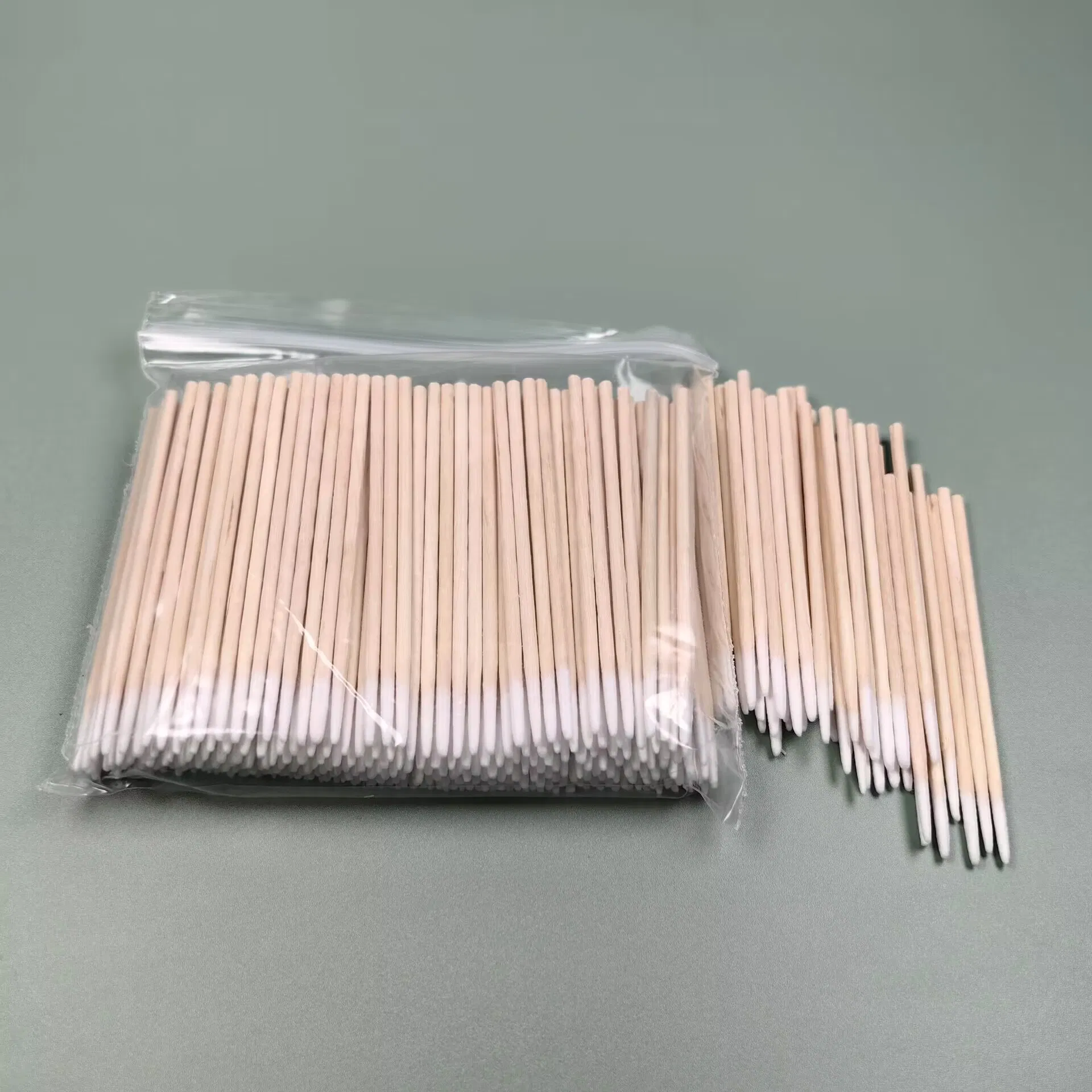 New Product Hits Pointed Toe Embroidery Two Wooden Poles Cotton Swab