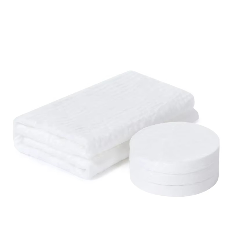 High Quality Soft Cotton Disposable One Time Use Cheap Price Face Towel