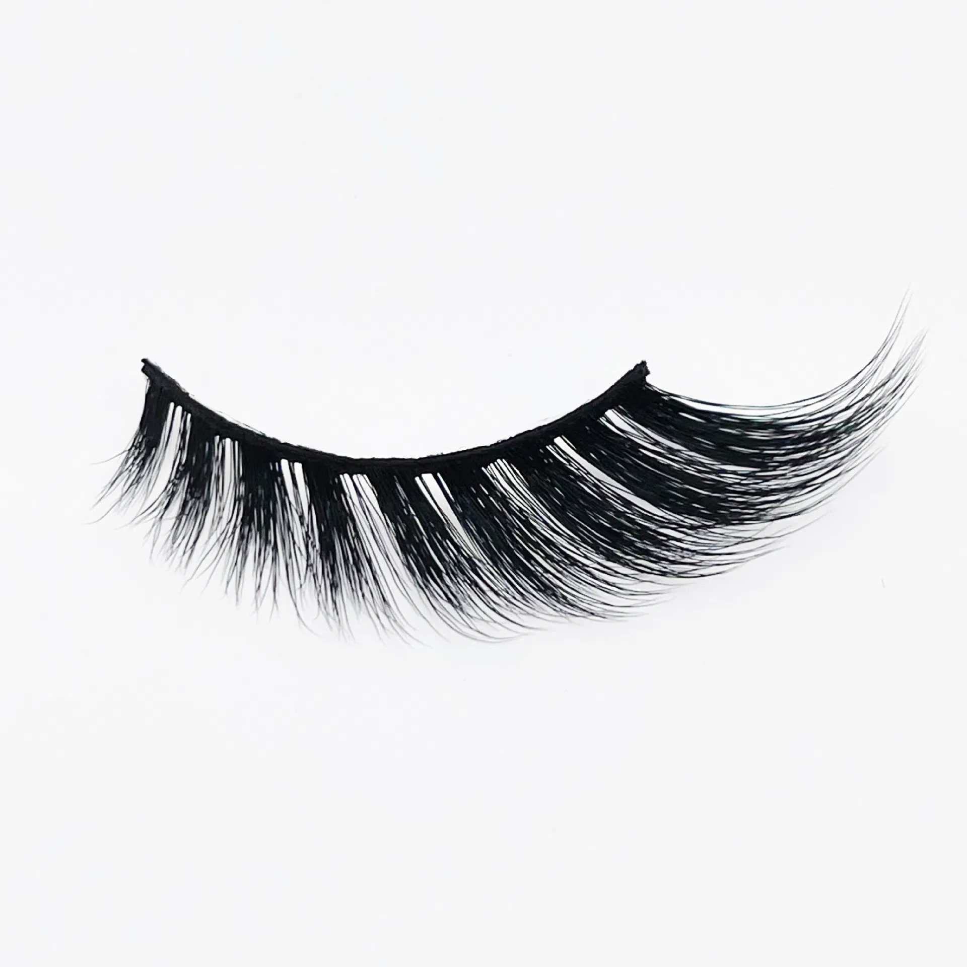 European American and Middle East Short Eye Tail Extension Natural Soft 3D False Eyelashes