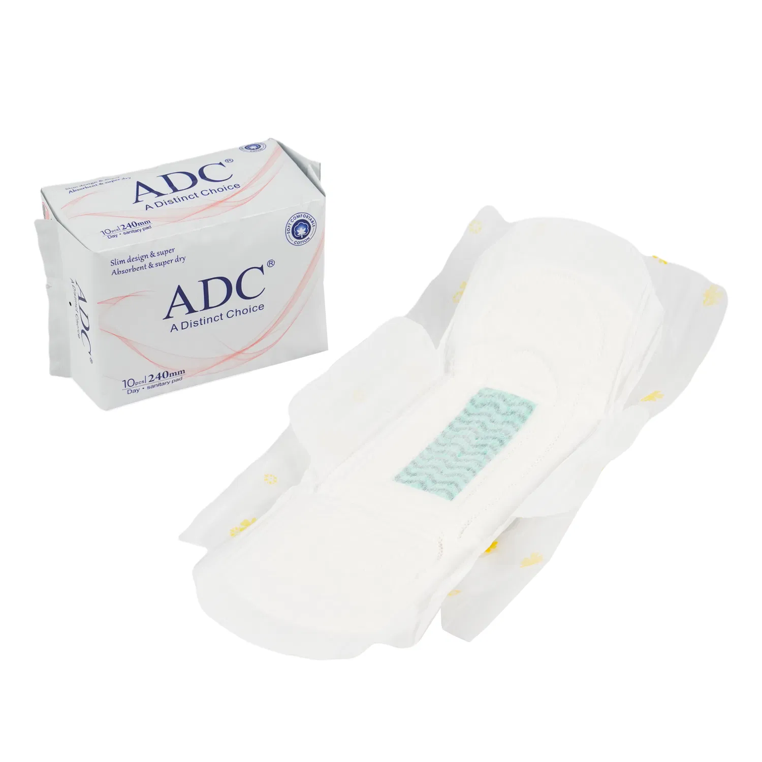 Non Toxic Durable Breathable Women Pad Sanitary Napkin