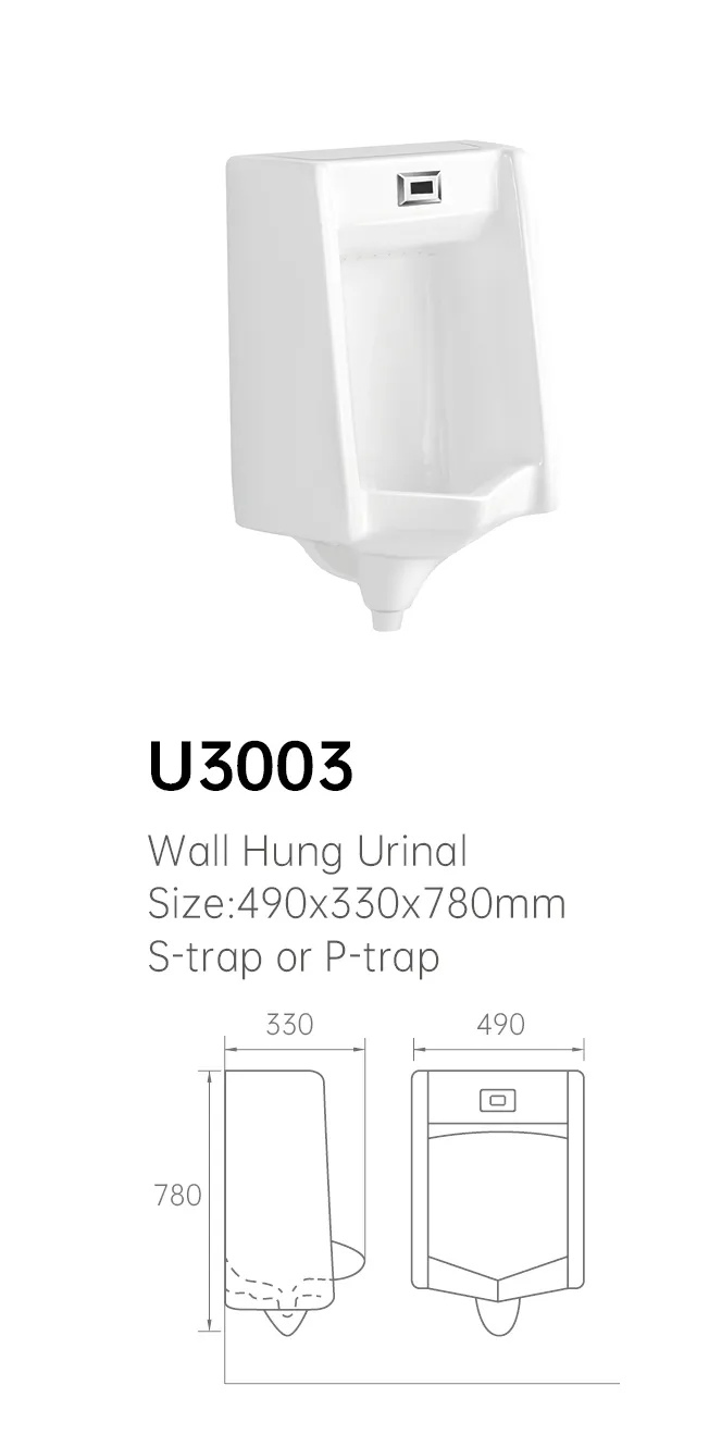 Urinal Bowl Price Home Ceramic Urinal Sensor Wall Hung Urinal Toilet Urinal