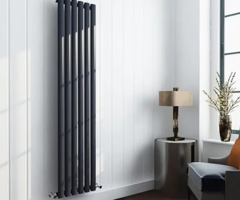 Steel Oval Panel Wall Water Heating Anthracite Radiator for Sale