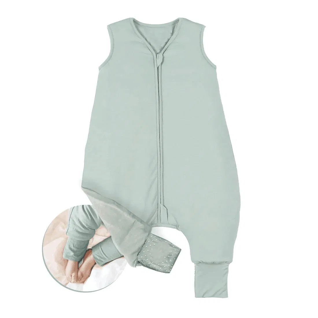 Custom Made 2.5 Tog Super Soft Warm Lightweight Walker Sleeping Bag with Feet