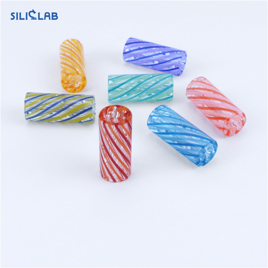 Custom Pre Rolled Cone Spiral Tube Glass Tip Filter Pre-Rolled Blunt Glass Tipped Joint