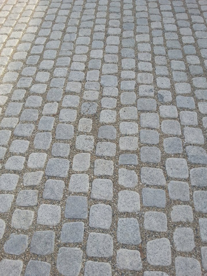 Building Material Flamed G603 Light Grey Granite Paving/Paver for Floor/Stair Tile Slab Fan Cubes