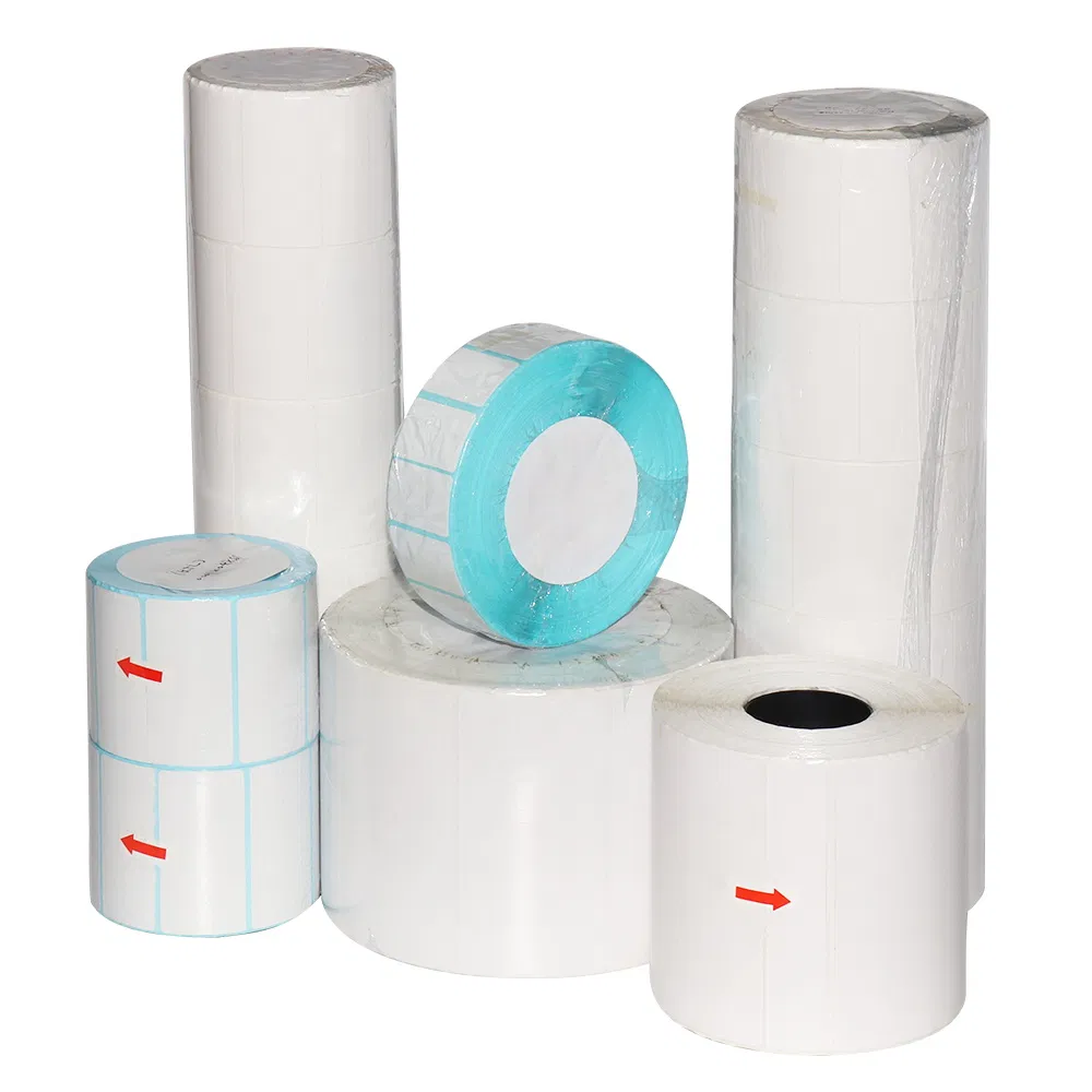 Self Adhesive Label Semi Gloss Labels for Barcode Manufacturer