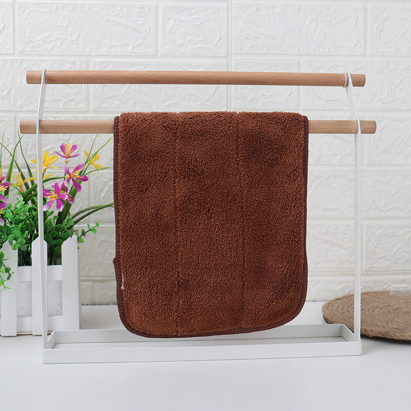 Colorful Super Absorbent Coral Fleece Soft Microfibre Cleaning Mop Cloth