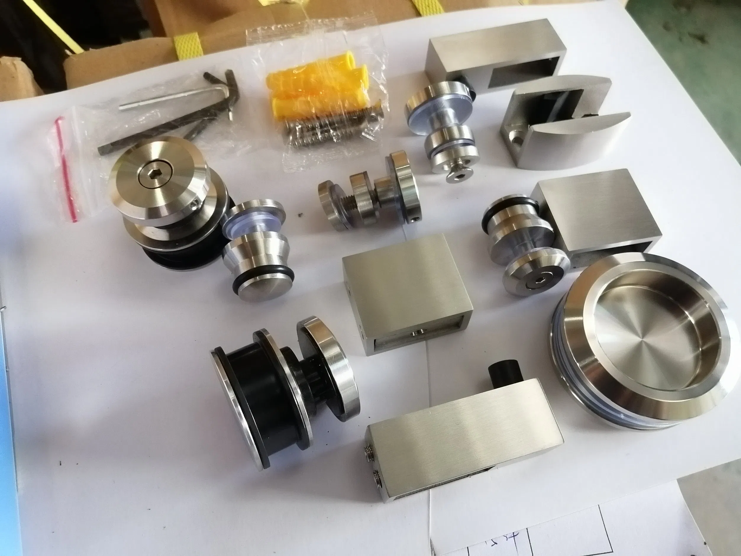 Stainless Steel Bathroom Glass Shower Enclosure Hardware