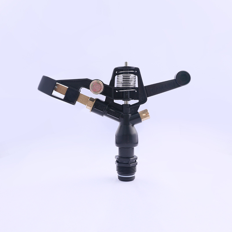 360 Degree Rotatable Single Double Hole Adjustable Plastic Rainbird Spinkler for Irrigation System Rain Gun Sprinkler