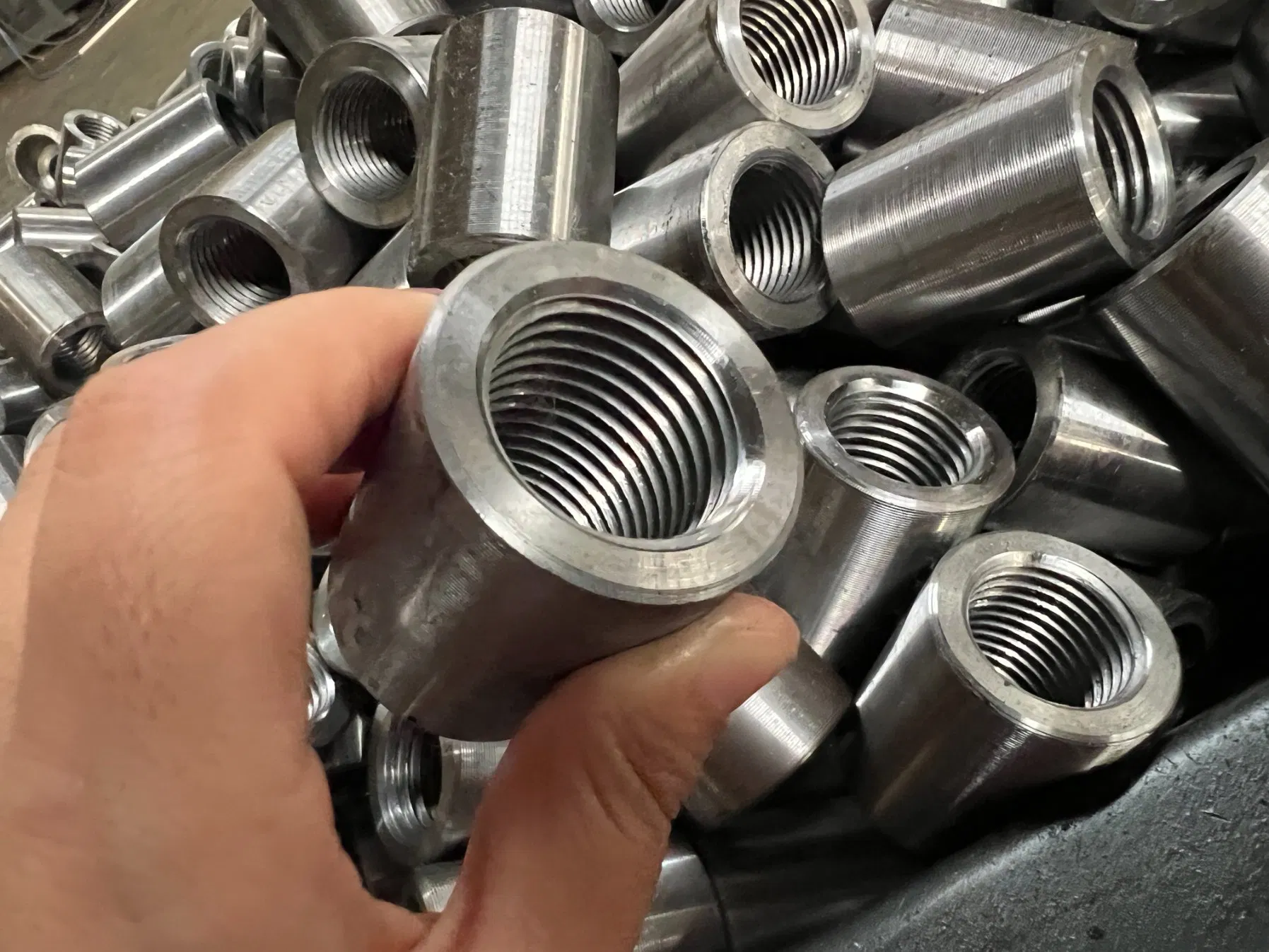 Rebar Coupler for Building Materials