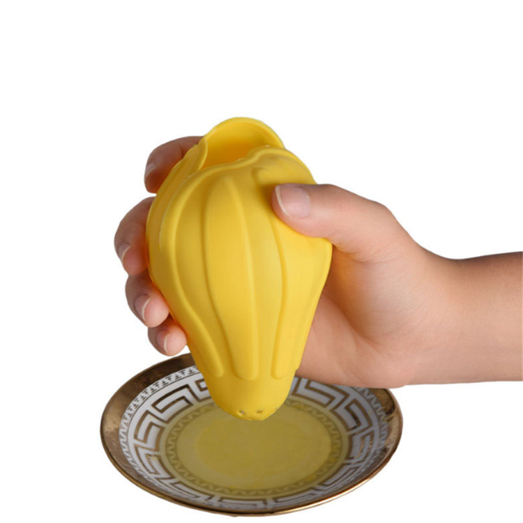 Hand Held Silica Gel Lemon Juicer Pure Manual Lemon DIY Juicer
