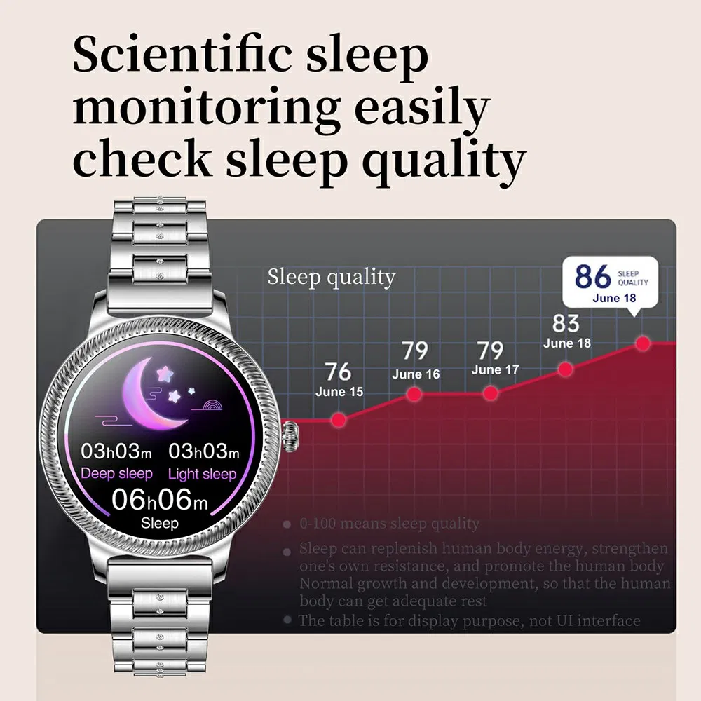 Умный браслет AK38 с сенсорным экраном, серебристый