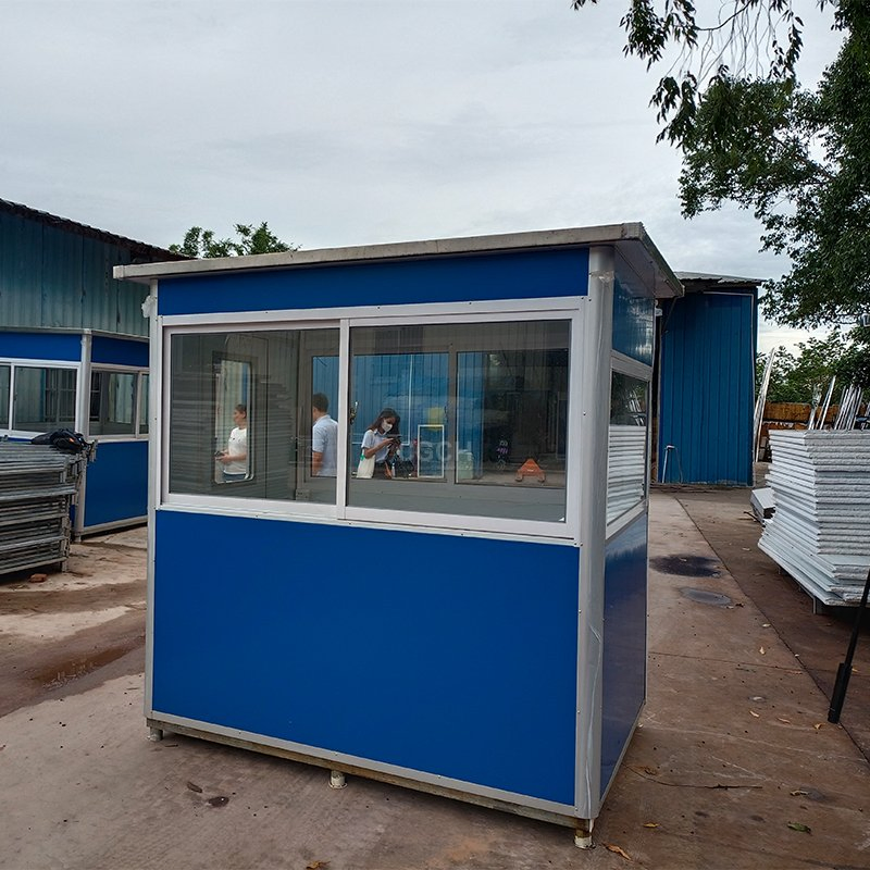 Outdoor Sentry Room: Rectangle Shape with Easy Installation and Warranty