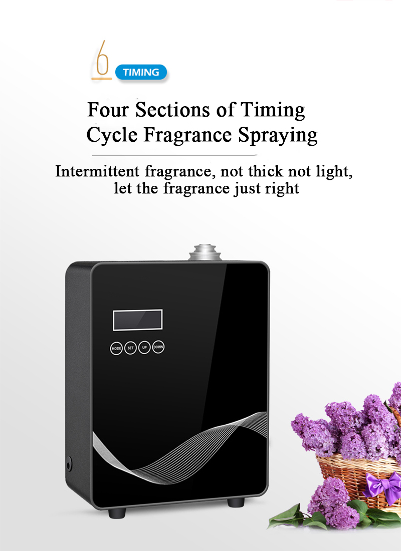 Moanoal M500 Featuring Silent Operation, Multi-Grade Adjustment and Nanometer Atomization for Efficient Essential Oil Expansion, Plug-in Premium Scent Diffuser
