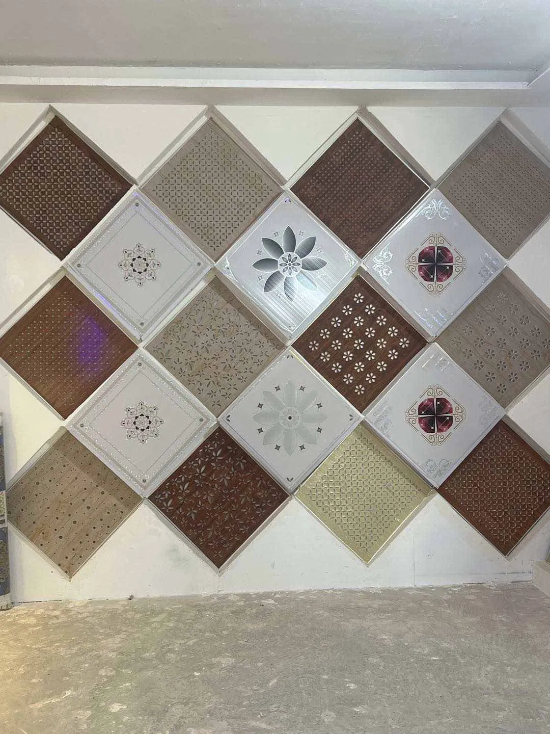 PVC Film Gypsum Boards Panels Ceilings for Ceiling Tiles T-Bar Accessories