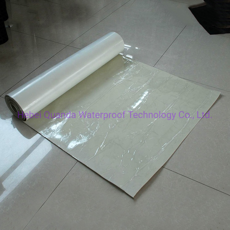 HDPE Non-Asphalt Base Self Adhesive Waterproof Membrane