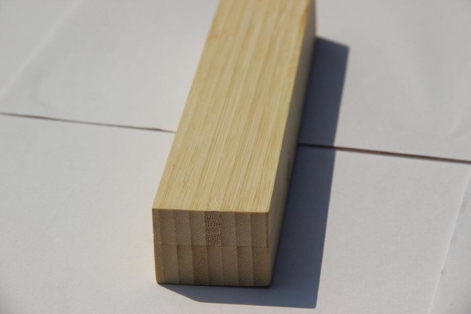 Natural Bamboo Vertical Lumber for Construction and Sticks Usage.