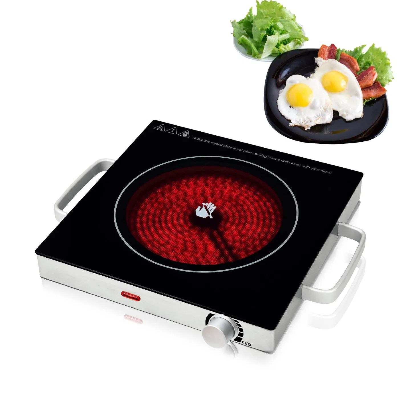Premium Stainless Steel Electric Burner for Home Chefs