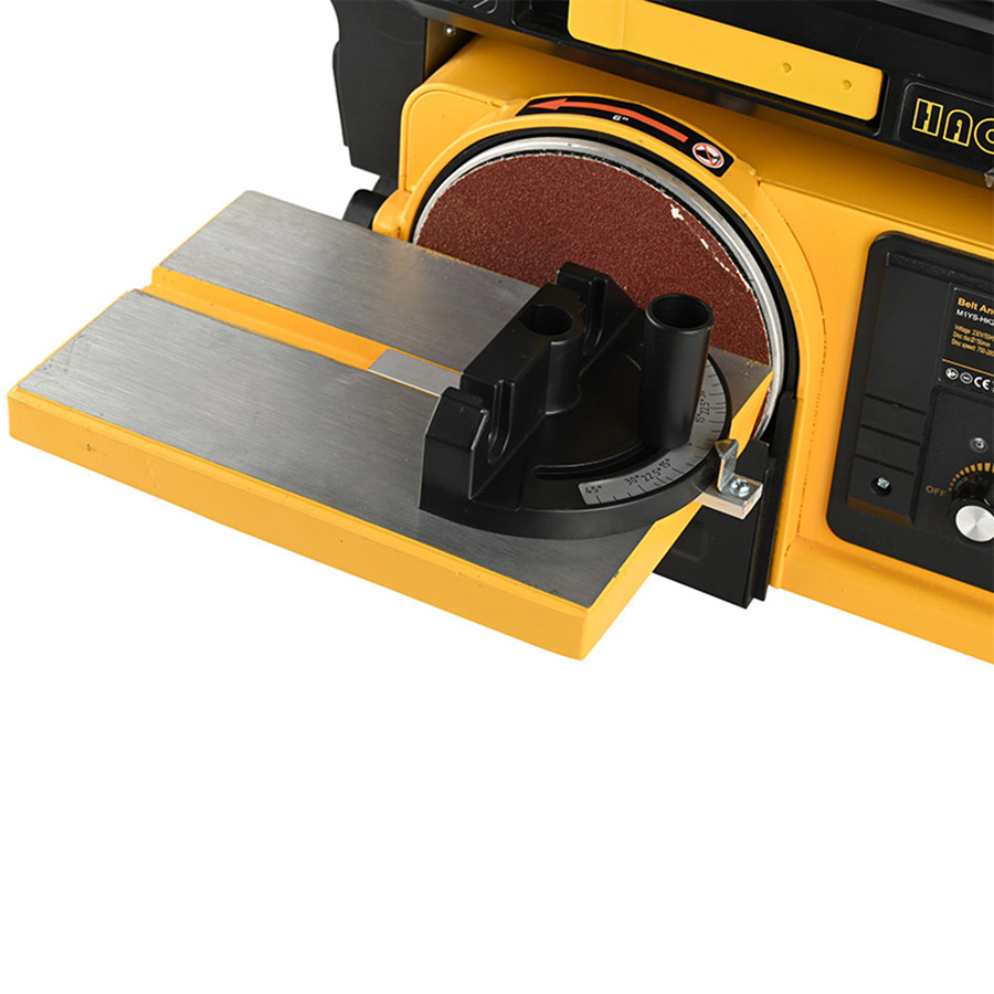 Comfortable Specialized Production 2 in 1 Combo Metal Belt&Disc Polishing Sander New Belt Grinder