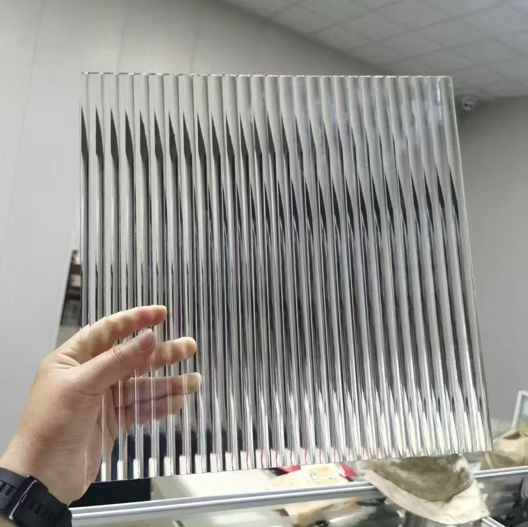 8mm 10mm 12mm Extra Clear Moru Patterned Glass Partitions