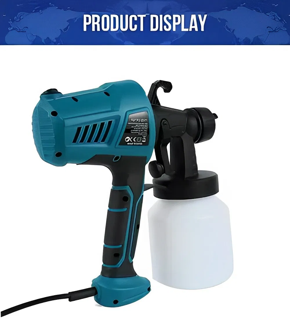 400W Electric Paint Spray Gun, 800ml High Volume Electric Paint Spray Gun Painting Machine (ESG020)