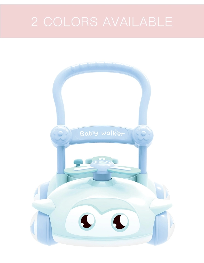 Baoli 2-in-1 Custom Adjustable Baby Walker with Multifunctional Steering Wheel Infant Stroller Wholesale for Children