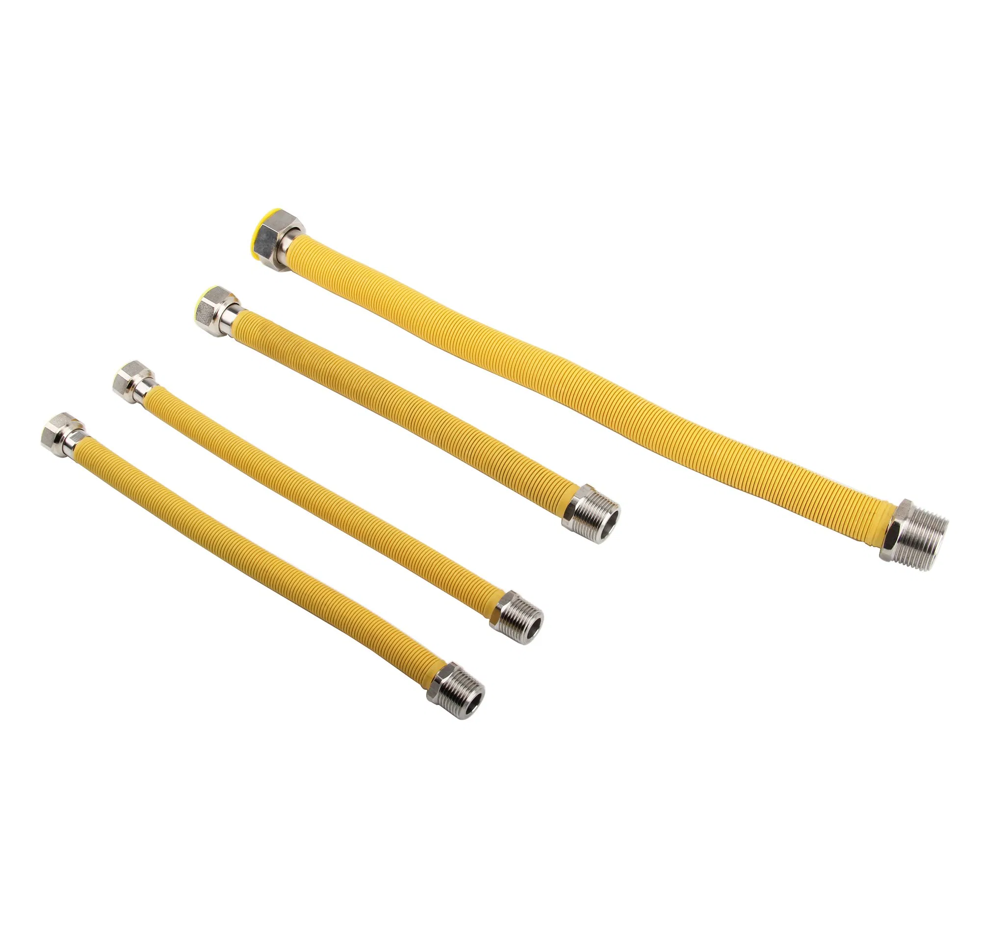 Stainless Steel Corrugated Connector for Water Heater with PE Covering