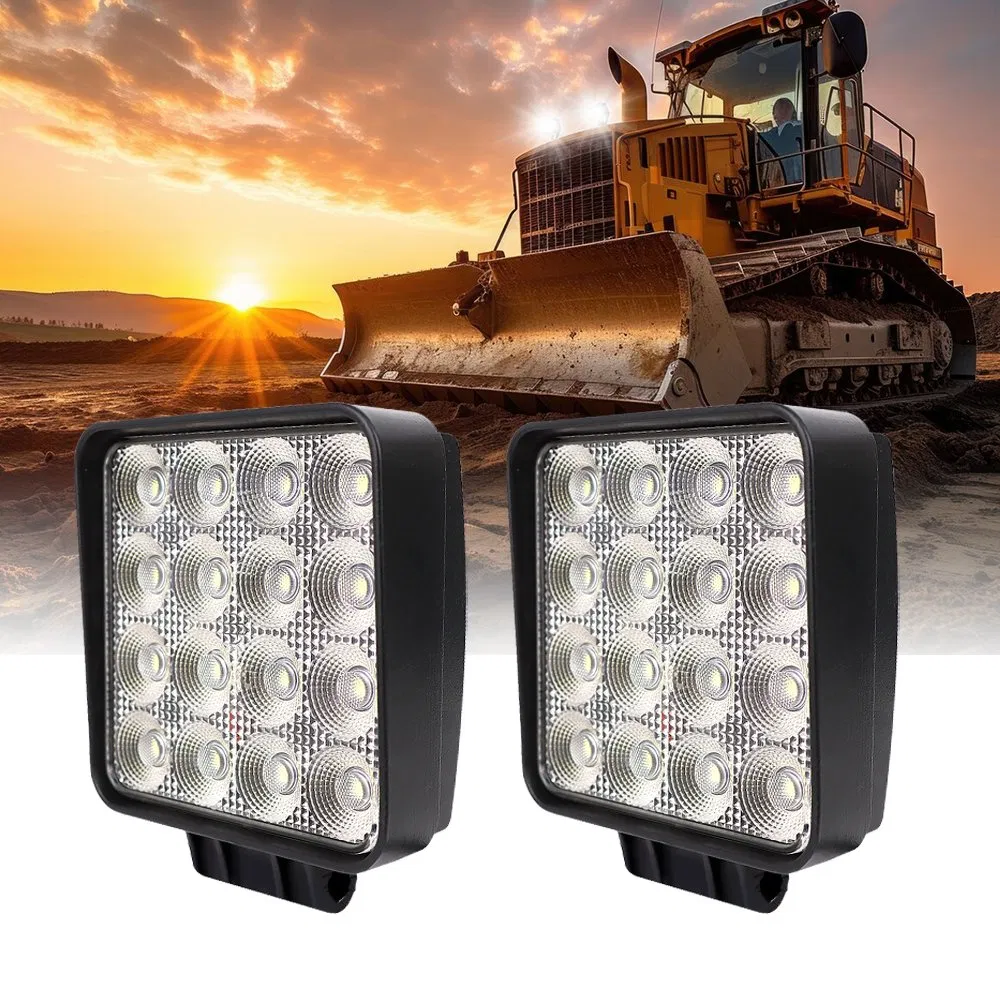 LED рабочая фара 4 дюйма 50W 5000лм, литой алюминий