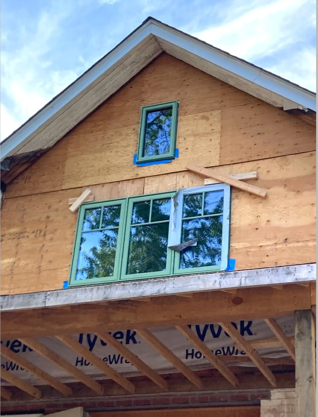 Penjoy Energy Efficient Wood Aluminum Clad Hand Operated Crank Casement Window