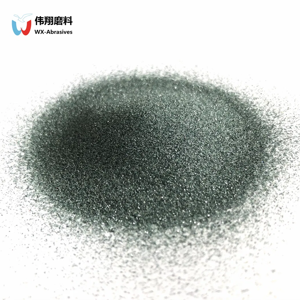 Зеленый карбид кремния высокой чистоты для абразивов и огнеупоров