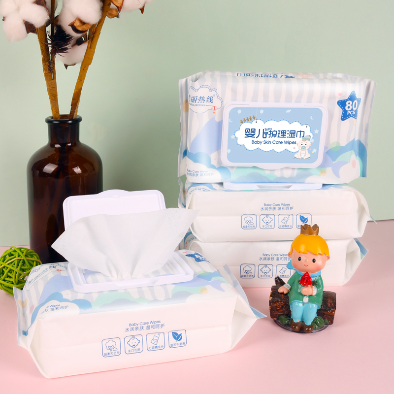Manufacturer OEM Private Label Sterilized Organic Baby Face Wet Wipes