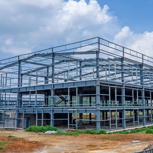 Multi-Type Supply Free Design Prefabricated Steel Structure Frame in Africa