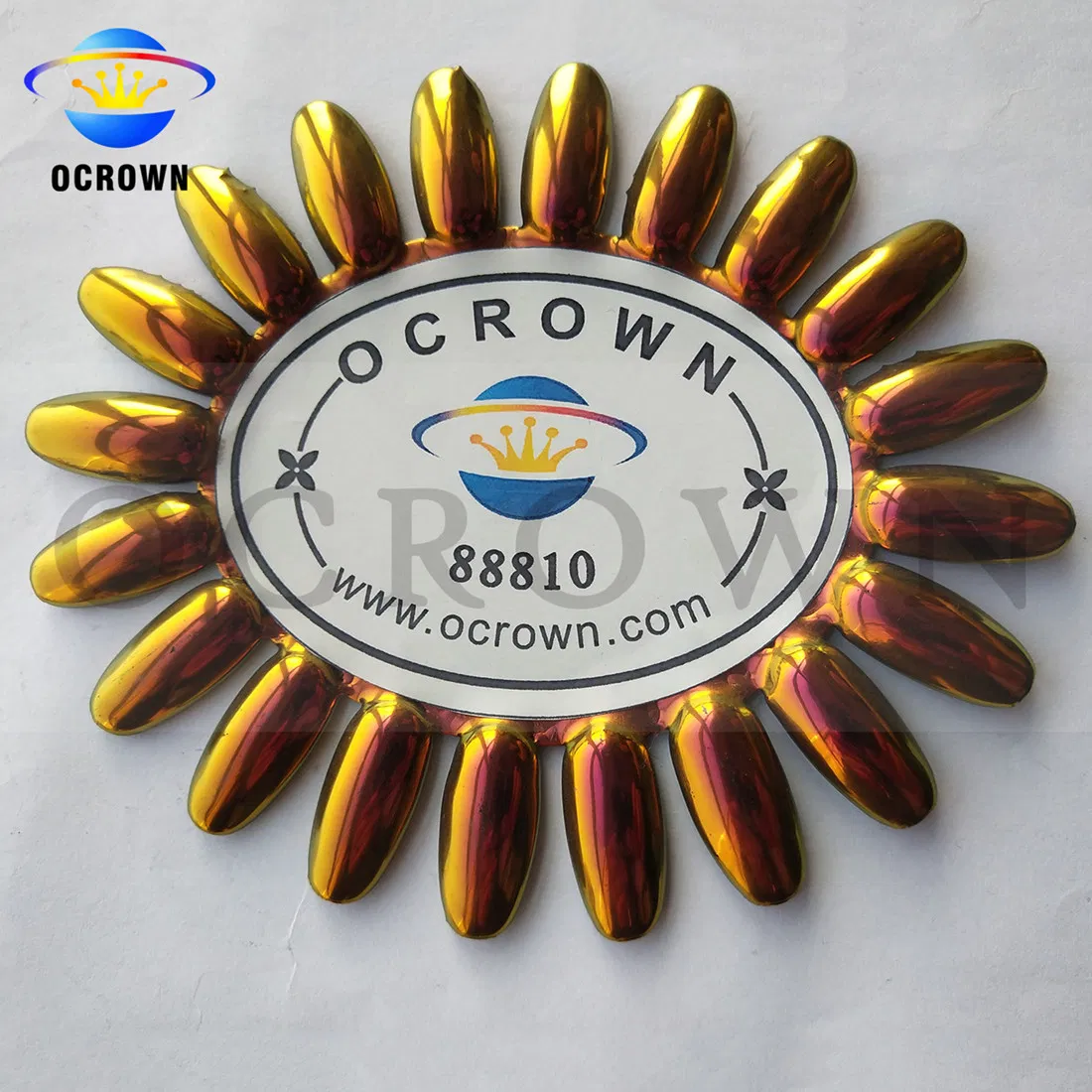 Shining Unicorn Mirror Nail Chameleon Pigment Chrome Powder